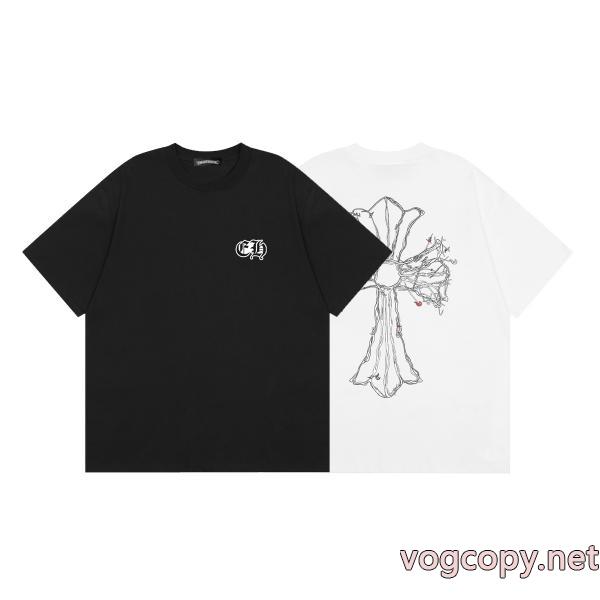 ブランド コピー 着払いクロムハーツ半袖Tシャツ2026定番新作 素敵  全国無料最新作