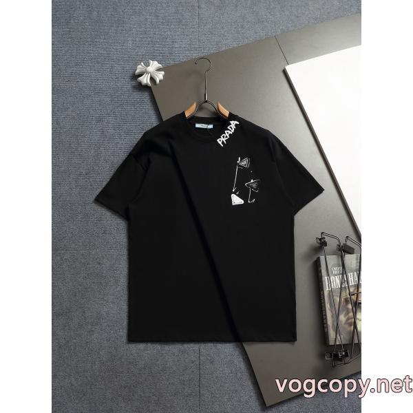 半袖Tシャツスーパー コピー 安心 サイト爆買い格安 人気限定品 耐久性のあるPRADA