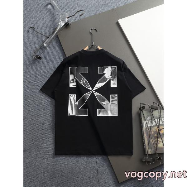 半袖Tシャツ値下げ カジュアル感 リラックススタイルが実現Off-Whiteブランド 偽物 通販