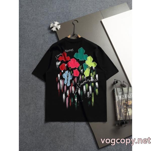 ブランド コピー 安心高品質 きちんと感が強い 安心感に溢れる半袖TシャツCHROME HEARTS