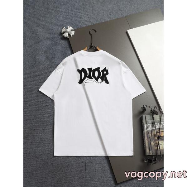 今年もトレンド 洗練された雰囲気 ギフト最適Diorブランド 偽物 激安 通販半袖Tシャツ