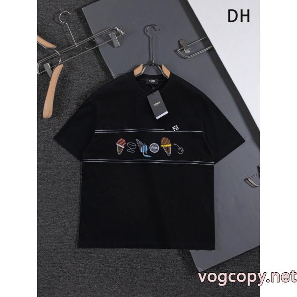 清潔感の高い新品 人気定番低価 都会的な印象スーパー コピー 通販半袖TシャツFENDI