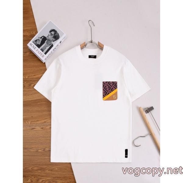 半袖Tシャツ偽 ブランド 販売FENDI北欧ブランド 人気セール260%新品 新作入荷格安