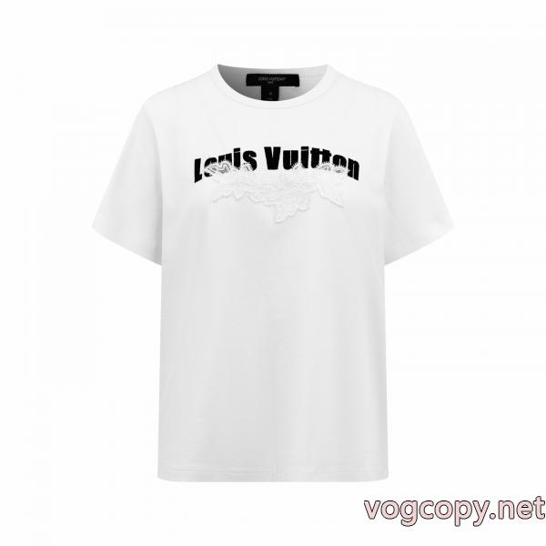 偽物 ブランド ショップLOUIS VUITTON半袖Tシャツ今人気の秘訣 税込国内発送 安心の激安通販