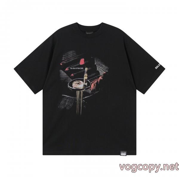 魅力ファッション 新品登場 完売再入荷  BALENCIAGA半袖Tシャツブランド コピー 安心