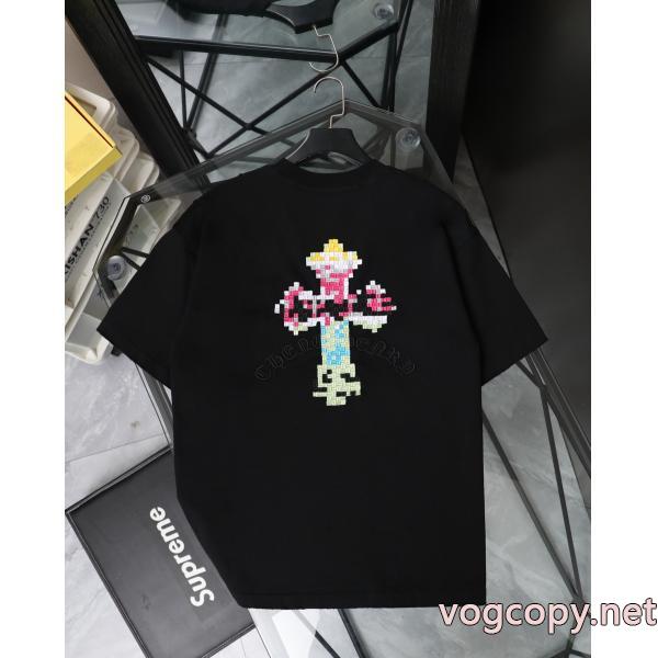 お買得セール 最終価格 モデル着用CHROME HEARTSコピー 品 販売半袖Tシャツ