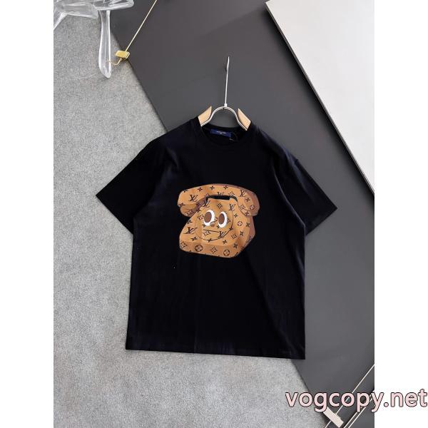 現代的な印象 着心地の良い 大絶賛！ 偽物 ブランド 激安LOUIS VUITTON半袖Tシャツ
