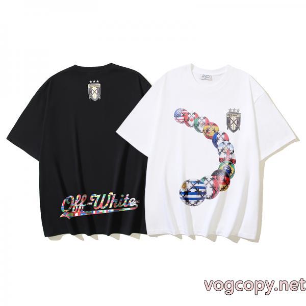 雑誌掲載 限定セール正規品 上質感コピー ブランド 通販半袖TシャツOff-White