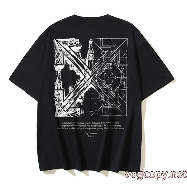 Off-White完璧なシルエット 最終価格 抜け感のある夏着物偽 ブランド 通販半袖Tシャツ