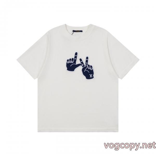 人気ブランド 人気定番豊富な 大人気商品セール半袖TシャツLOUIS VUITTON通販 ブランド