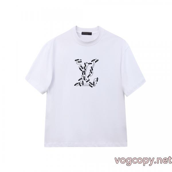 圧倒的な存在感 今っぽさ人気定番品 大容量LOUIS VUITTON半袖Tシャツ偽 ブランド 販売