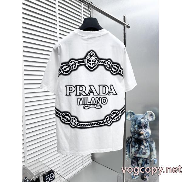 半袖Tシャツデザイン性の高い 激安即発 注目の一品激安 ブランドPRADA