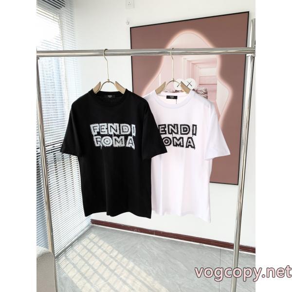 期間限定SALE 大注目　早い者勝ち オフィスにも半袖Tシャツ激安 ブランドFENDI