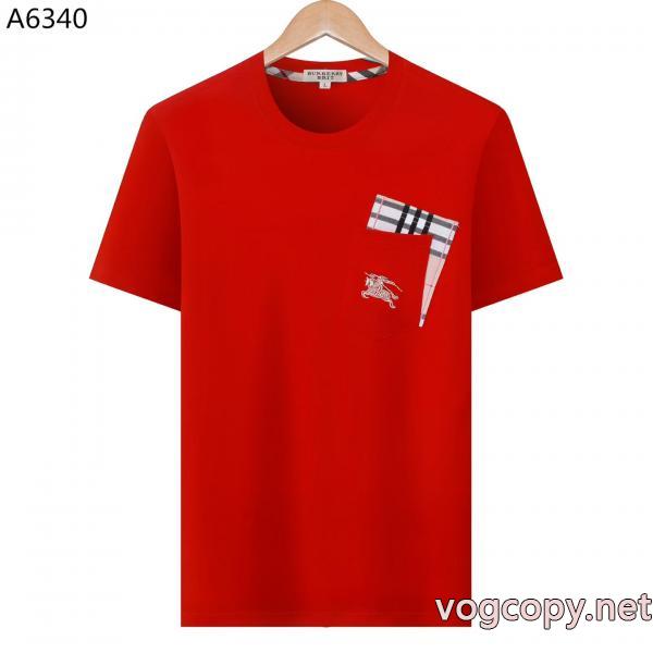 海外超人気 高級品 色豊富BURBERRY半袖Tシャツブランド 激安 