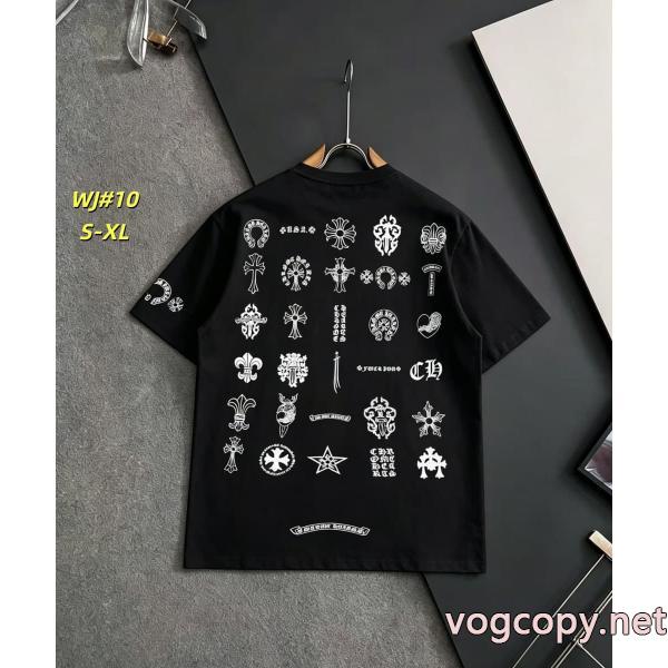 半袖Tシャツスーパー コピー 安心モダンな印象 パーフェクト 手元に在庫ありCHROME HEARTS