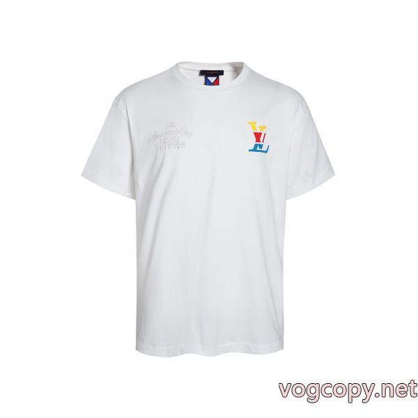 LOUIS VUITTON半袖Tシャツ数量限定 高い人気アイテム 春季新作品偽物 ブランド ショップ