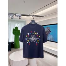 究極な着心地 26ss海外直営 トレンド商品CHROME HEARTSブランド アクセサリー 激安半袖Tシャツ