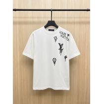 偽 ブランド半袖TシャツLOUIS VUITTON着回し力抜群大人気 安定感があり 伸縮性に優れた