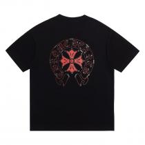 ブランド コピー s 級CHROME HEARTS半袖Tシャツセレブ愛用上品 最新アイテム 個性的なモデル