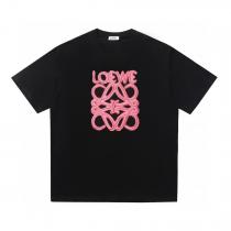LOEWEブランド 偽物 激安上品スタイル 魅力をプラス 高評価の人気品 半袖Tシャツ