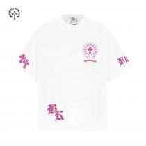 ブランド レプリカ完売人気 大胆なカジュアルダウン 最旬のスタイル半袖TシャツCHROME HEARTS