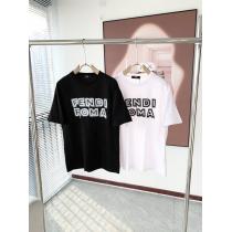 期間限定SALE 大注目　早い者勝ち オフィスにも半袖Tシャツ激安 ブランドFENDI