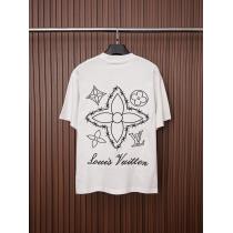 ブランド 偽物半袖Tシャツ多色使いが魅力の 上品上質 個性的なモデルLOUIS VUITTON