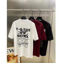 圧倒的な高級感 全民望むな新作 雑誌掲載 国内発ブランド フェイク半袖TシャツY-3