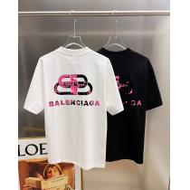 BALENCIAGA半袖Tシャツ格安新品 マストアイテム新入荷 高級感溢る 2026スーパー コピー