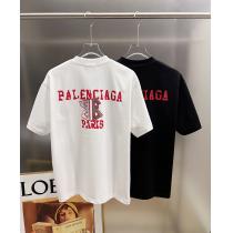 歴代人気モデル 極希少26限定 大人のための新作BALENCIAGAブランド コピー 着払い半袖Tシャツ