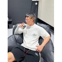 ブランド フェイク半袖Tシャツ定番人気 着心地抜群 精製加工Dior