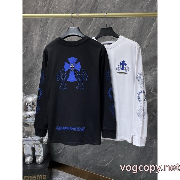 好評品 着回し力抜群大人気 新登場長袖Tシャツスーパー コピー メンズCHROME HEARTS