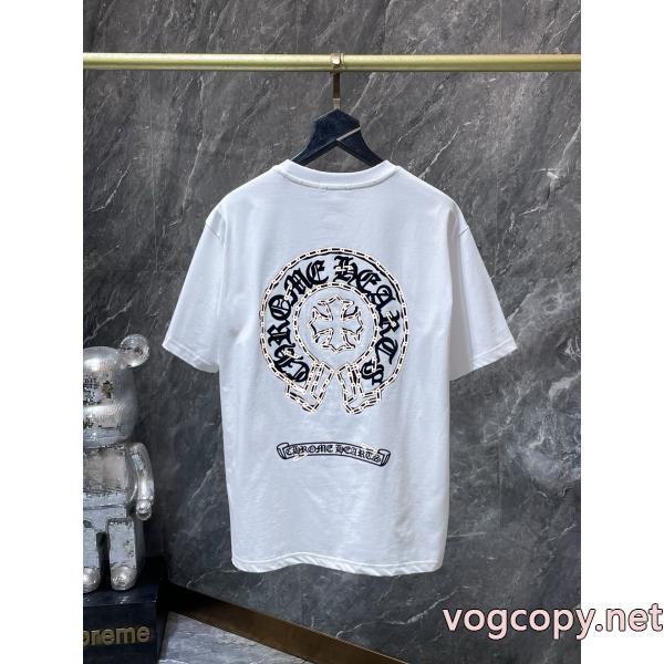 話題の新作 主役級アイテム 本季新作2026最新半袖TシャツCHROME HEARTSブランド コピー 品
