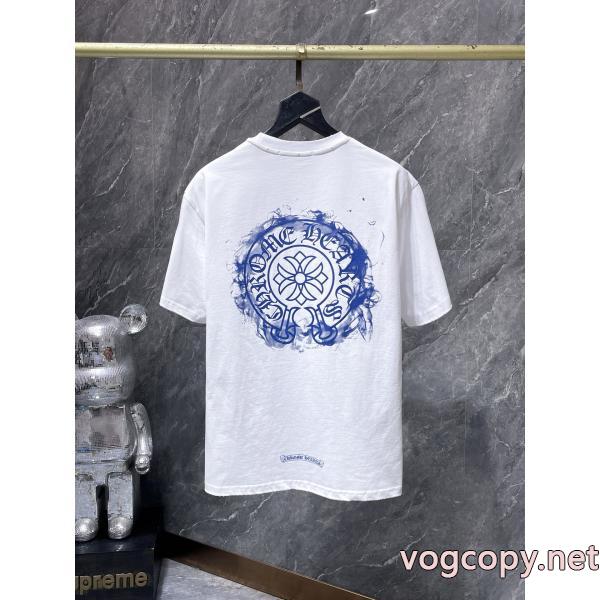 ブランド 通販CHROME HEARTS半袖Tシャツレビュー高い オシャレ 大注目　早い者勝ち