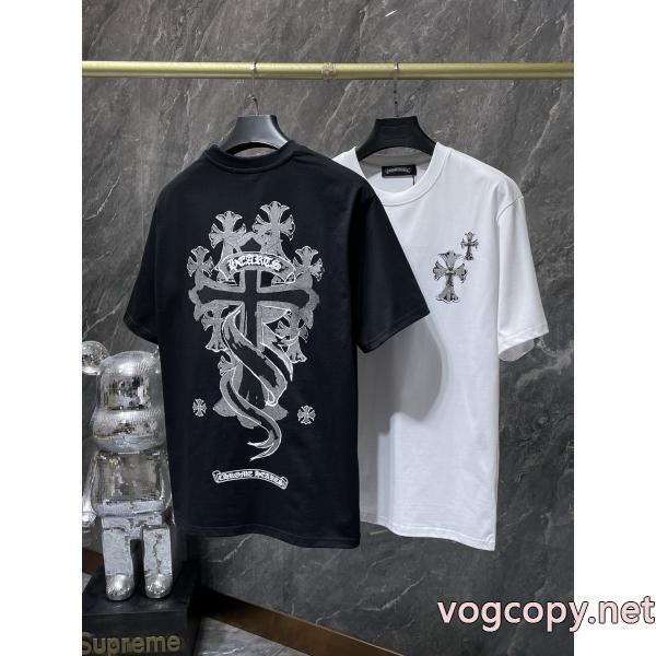 CHROME HEARTS半袖Tシャツ通販限定商品 定番モデル 素敵な夏の定番アイテム通販 ブランド
