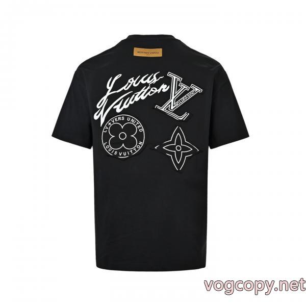 お得低価 今季新作 セール 新作販売開始半袖TシャツLOUIS VUITTONブランド コピー ショップ