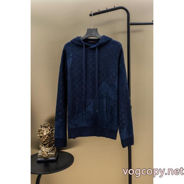 どの年代にも好感度 2026新商品 韓国人気ブランド 偽物パーカーLOUIS VUITTON