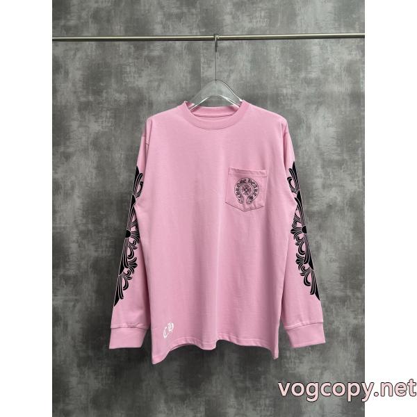 長袖Tシャツ激安 ブランド 通販一枚でかわいい プレゼントにも 存在感のある CHROME HEARTS