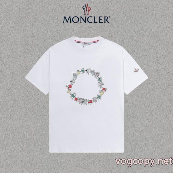 MONCLER落ち着いた大人の雰囲気に 限定品 人気No.1 優等品ブランド スーパー コピー半袖Tシャツ