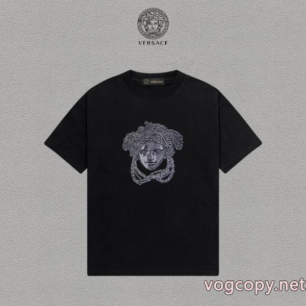 HOT セール 激安 完売必至!!  先取りヴェルサーチブランド コピー 安心半袖Tシャツ