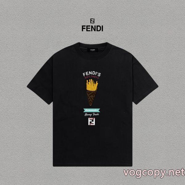 半袖TシャツFENDI定番人気 心がときめく新作 格好良い偽 ブランド 販売