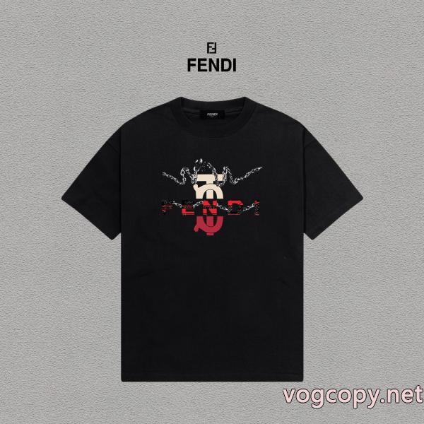 ブランド 品 激安 通販好感度265％ 海外大人気 超優秀FENDI半袖Tシャツ