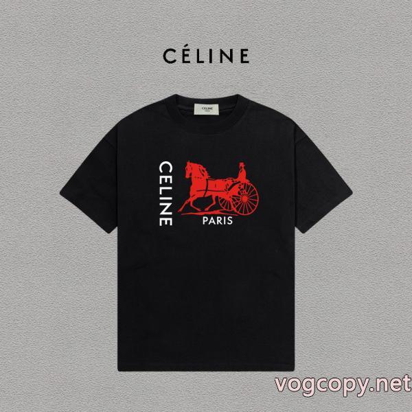 CELINE新商品数量限定 数量限定SALE 上品キレイ偽物 ブランド 激安半袖Tシャツ
