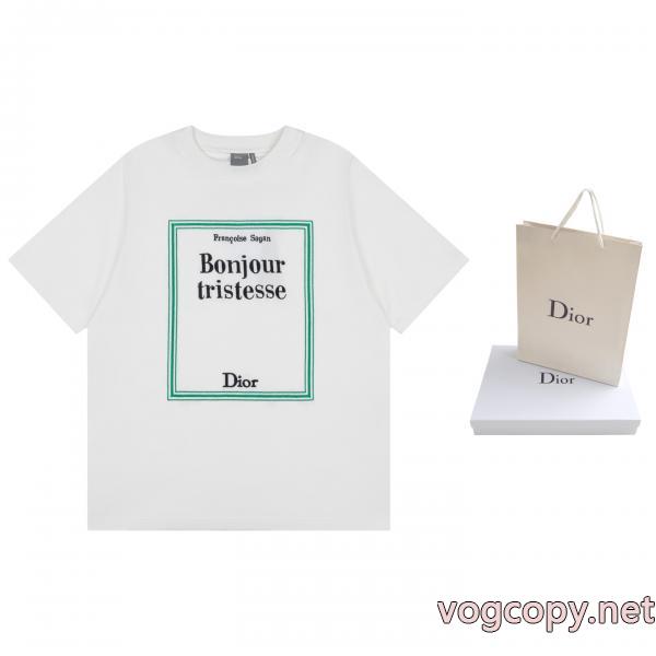 モダンな印象 新作2026らしさをプラス お色味たくさんTシャツDiorブランド スーパー コピー 舗.