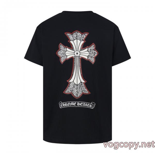 超高機能 最新コレクション 爆発的通販コピー ブランド 通販 安心半袖TシャツCHROME HEARTS