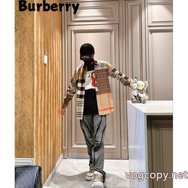 ブランド コピー 通販長袖シャツBURBERRY現代的な印象 大人の定番 優秀なアイテム