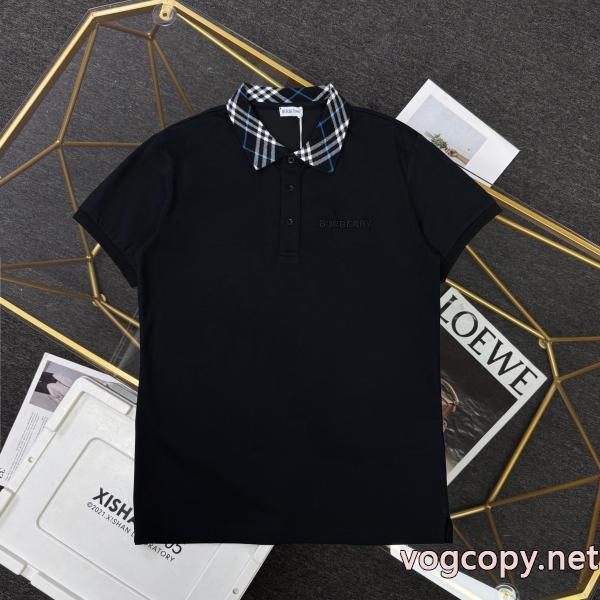 BURBERRY完売間近 圧倒的人気 軽くて嬉しいスーパー コピー 通販 優良半袖poloTシャツ