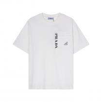 PRADAゴージャス感あふれる 韓国高級服 存在感が高い半袖Tシャツブランド フェイク