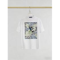 LOUIS VUITTON即完売 雑誌登載商品 素敵なデザイン半袖Tシャツブランド アクセサリー 激安
