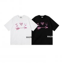 半袖Tシャツブランド 激安サラサラの着心地 ロゴがかっこいい 人気定番得価BALENCIAGA